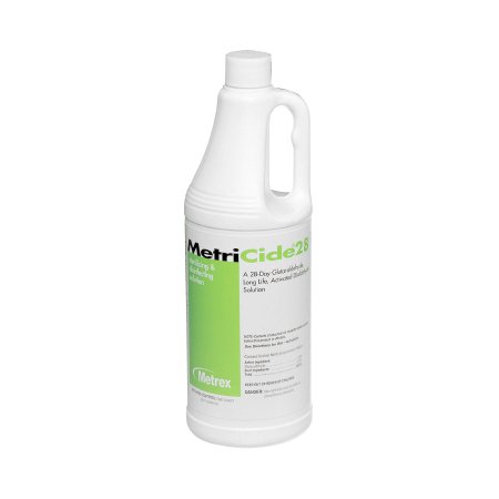 Picture of Glutaraldehyde High-Level Disinfectant MetriCide™ 28 Activation Required Liquid 32 oz. Bottle Max 28 Day Reuse10-2805