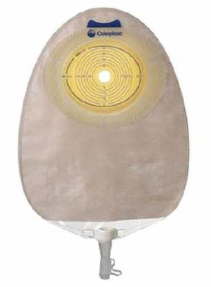 Picture of Urostomy Pouch SenSura® One-Piece System 10-3/8 Inch Length, Maxi 1-1/4 Inch Stoma Drainable Convex Light, Pre-Cut11818