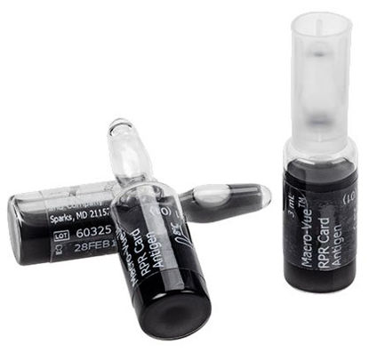Picture of Rapid Test Kit BD Macro-Vue™ RPR No. 515 RPR Card Test Syphilis Screen Whole Blood / Serum Sample 5,000 Tests275115
