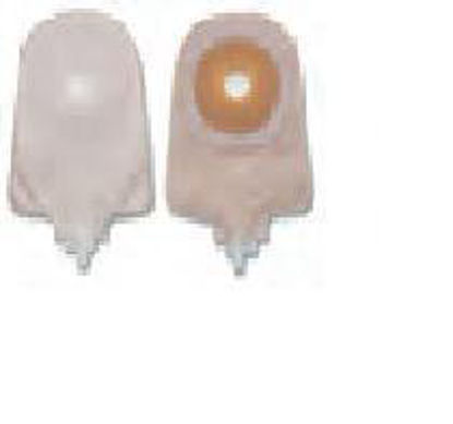 Picture of Urostomy Pouch Premier™ One-Piece System 9 Inch Length 1 Inch Stoma Drainable Convex, Pre-Cut8494
