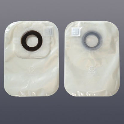 Picture of Colostomy Pouch Karaya 5 One-Piece System 12 Inch Length 1-1/8 Inch Stoma Closed End3323