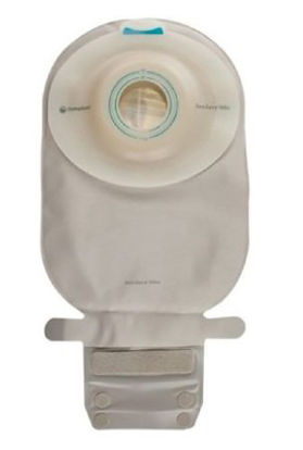 Picture of Filtered Ostomy Pouch SenSura® Mio Convex One-Piece System 11 Inch Length, Maxi 1 Inch Stoma Drainable Deep Convex, Pre-Cut16761