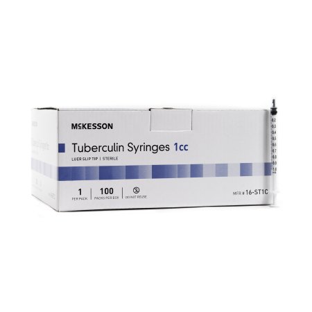 Picture of General Purpose Syringe McKesson 1 mL Blister Pack Luer Slip Tip Without Safety16-ST1C