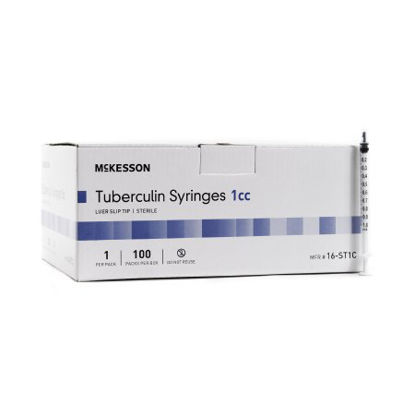 Picture of General Purpose Syringe McKesson 1 mL Blister Pack Luer Slip Tip Without Safety16-ST1C