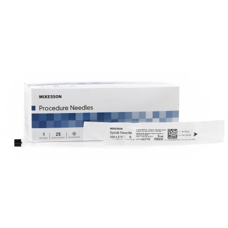 Picture of Spinal Needle McKesson Quincke Style 22 Gauge 3-1/2 Inch4631V2