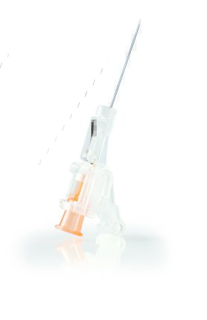 Picture of Hypodermic Needle McKesson Prevent SG Sliding Safety Needle 25 Gauge 1 Inch Length306616