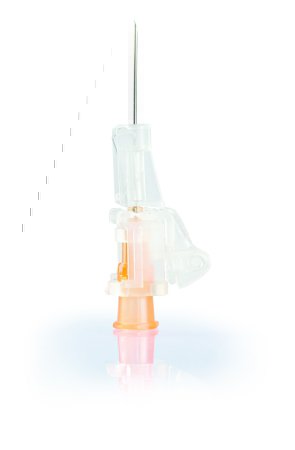 Picture of Hypodermic Needle McKesson Prevent SG Sliding Safety Needle 25 Gauge 5/8 Inch Length306609