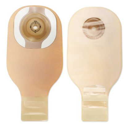 Picture of Ostomy Pouch One-Piece System 12 Inch Length Up to 1 Inch Stoma Drainable Convex, Trim to Fit8984