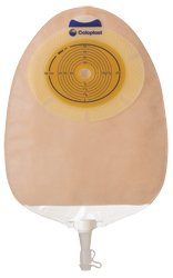 Picture of Urostomy Pouch SenSura® One-Piece System 10-3/8 Inch Length, Maxi 1 Inch Stoma Drainable Flat, Pre-Cut11806