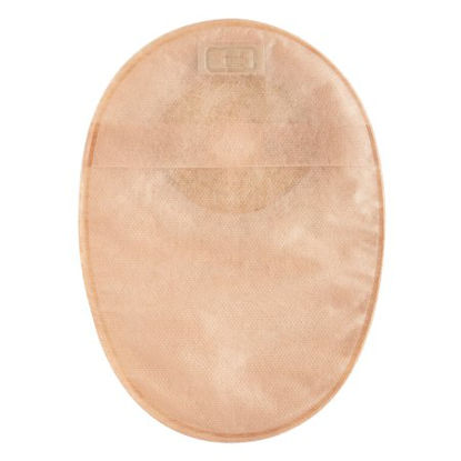 Picture of Filtered Ostomy Pouch Esteem™+ One-Piece System 8 Inch Length 1-3/8 Inch Stoma Closed End Flat, Pre-Cut421689