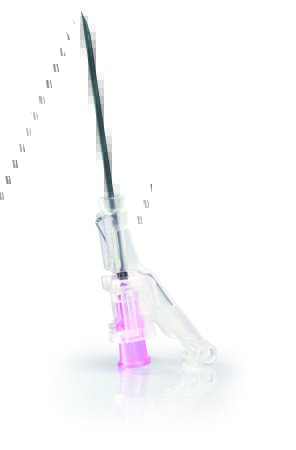 Picture of Hypodermic Needle McKesson Prevent SG Sliding Safety Needle 18 Gauge 1-1/2 Inch Length306618