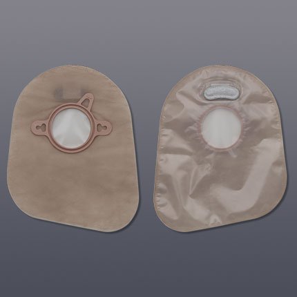 Picture of Filtered Ostomy Pouch New Image™ Two-Piece System 7 Inch Length Closed End18382