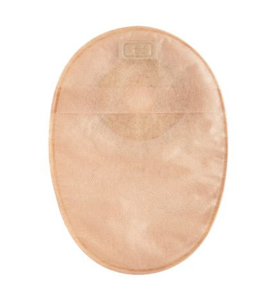 Picture of Filtered Ostomy Pouch Esteem® + One-Piece System 8 Inch Length 1 Inch Stoma Closed End Pre-Cut416703