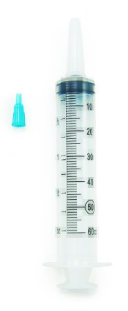 Picture of Irrigation Syringe McKesson 60 mL Pouch Catheter Tip Without Safety899