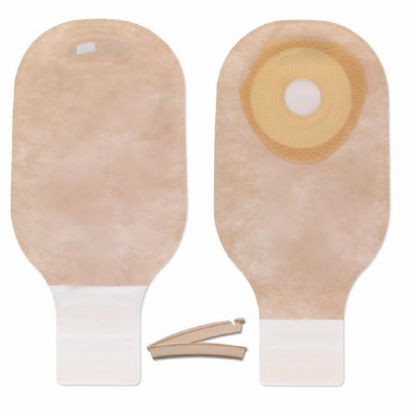 Picture of Filtered Colostomy Pouch Premier™ One-Piece System 12 Inch Length 1 Inch Stoma Drainable88425