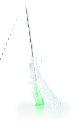 Picture of Hypodermic Needle McKesson Prevent SG Sliding Safety Needle 21 Gauge 1-1/2 Inch Length306617