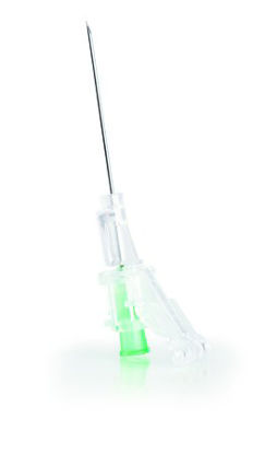 Picture of Hypodermic Needle McKesson Prevent SG Sliding Safety Needle 21 Gauge 1-1/2 Inch Length306617