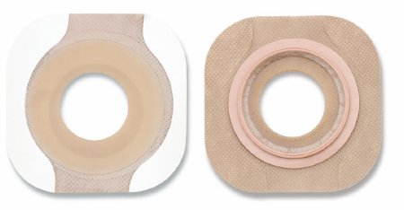Picture of Ostomy Barrier New Image™ Flextend™ Pre-Cut, Extended Wear Adhesive Tape 44 mm Flange Green Code System Hydrocolloid 5/8 Inch Opening14701