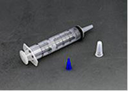 Picture of Enteral Feeding / Irrigation Syringe AMSure® Pole Syringes® 60 mL Pole Bag Catheter Tip Without SafetyAS116