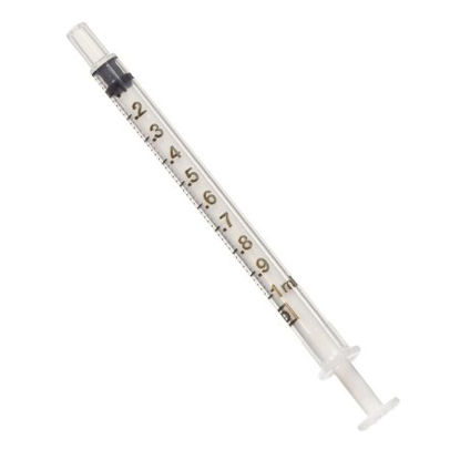 Picture of Oral Medication Syringe 1 mL Bulk Pack Luer Slip Tip Without Safety305217