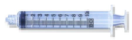 Picture of General Purpose Syringe BD Luer-Lok™ 10 mL Individual Pack Luer Lock Tip Without Safety309604