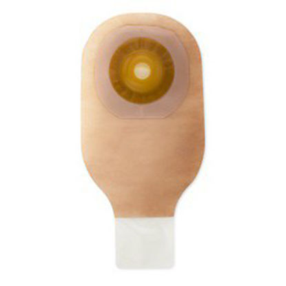 Picture of Ostomy Pouch Premier™ One-Piece System 12 Inch Length 7/8 Inch Stoma Drainable Convex, Pre-Cut82611
