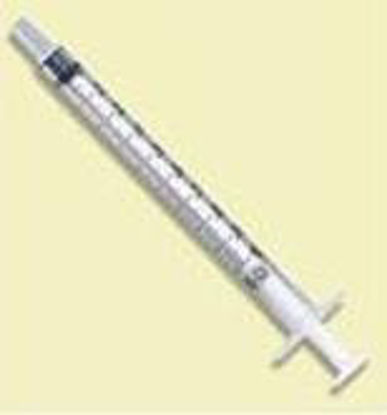 Picture of Tuberculin Syringe BD™ 1 mL Blister Pack Luer Slip Tip Without Safety309659