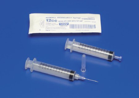 Picture of General Purpose Syringe Monoject™ 12 mL Blister Pack Luer Lock Tip Without Safety1181200777