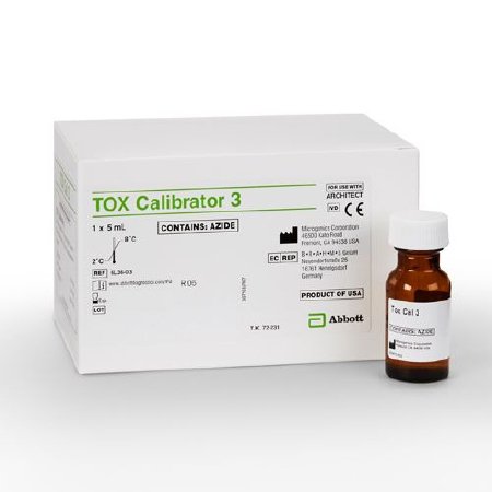 Picture of Calibrator Architect™ Multigent TOX 3 1 X 5 mL For Architect C16000, Architect C4000, Architect C4100, Architect C8000, Architect CI16200, Architect CI8200 Analyzer06L3603