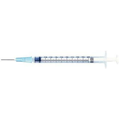 Picture of Tuberculin Syringe with Needle PrecisionGlide™ 1 mL 25 Gauge 5/8 Inch Detachable Needle Without Safety309626