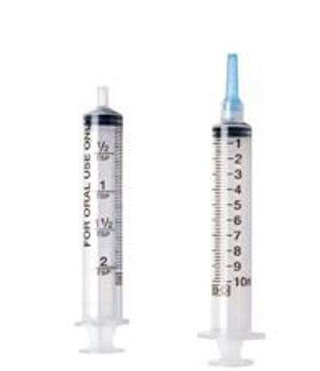 Picture of Oral Medication Syringe 10 mL Bulk Pack Luer Slip Tip Without Safety305219