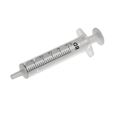Picture of General Purpose Syringe BD™ 5 mL Individual Pack Luer Slip Tip Without Safety309647