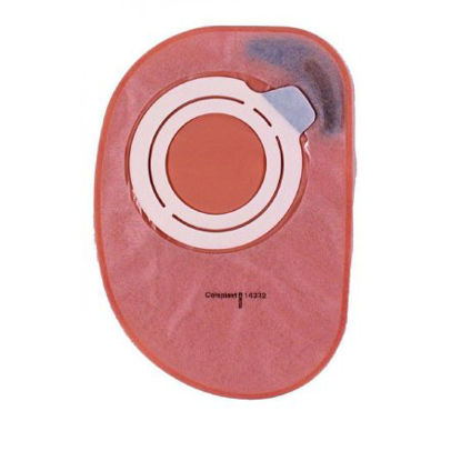Picture of Filtered Ostomy Pouch Assura® AC Two-Piece System 10-1/2 Inch Length, XL 3-1/2 Inch Stoma Closed End14355