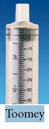 Picture of General Purpose Syringe Monoject™ 60 mL Rigid Pack Toomey Type Tip Without Safety8881560265