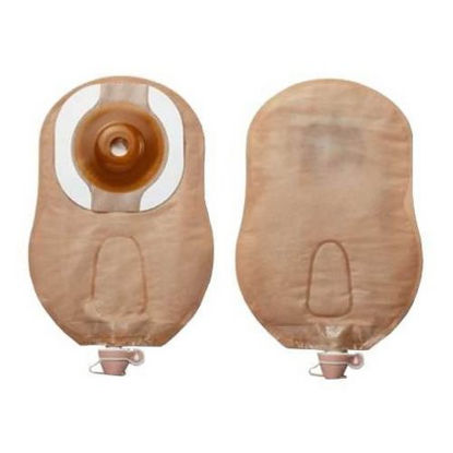 Picture of Urostomy Pouch Premier™ One-Piece System 9 Inch Length 1-1/8 Inch Stoma Drainable Convex, Pre-Cut84995
