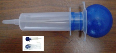 Picture of Irrigation Bulb Syringe AMSure® 60 mL Disposable Sterile Poly Pouch PlasticAS011