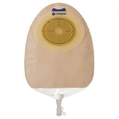 Picture of Urostomy Pouch SenSura® One-Piece System 10-3/8 Inch Length, Maxi 1-3/16 Inch Stoma Drainable Flat, Pre-Cut11807