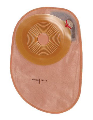 Picture of Filtered Ostomy Pouch Assura® AC Two-Piece System 8-1/2 Inch Length, Maxi 2-3/4 Inch Stoma Closed End14334