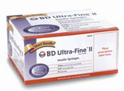 Picture of Insulin Syringe with Needle Ultra-Fine™ 0.3 mL 31 Gauge 5/16 Inch Attached Needle Without Safety328440