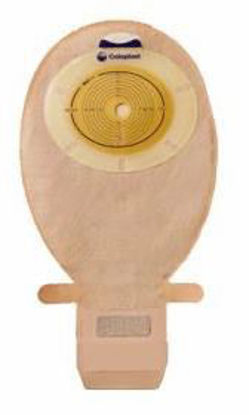 Picture of Ostomy Pouch SenSura® One-Piece System 11-1/2 Inch Length, Maxi 1-1/4 Inch Stoma Drainable Flat, Pre-Cut15993