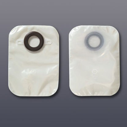 Picture of Colostomy Pouch Karaya 5 One-Piece System 12 Inch Length 1-1/2 Inch Stoma Closed End7164