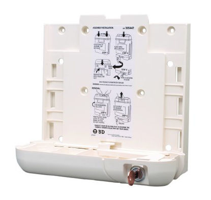 Picture of Sharps Collector Bracket Locking Wall Bracket Plastic305447