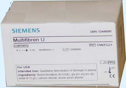 Picture of Reagent Multifibren® U Coagulation Fibrinogen 10 X 2 mL10446689