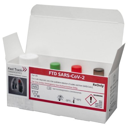 Picture of Reagent Kit FTD™ Molecular Diagnostic SARS-CoV-2 For use with Real-Time PCR Systems 96 Reactions 200 µL Sample Volume11416302