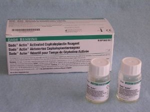 Picture of Reagent Actin® FS Coagulation Prothrombin Time 10 X 10 mL10445710