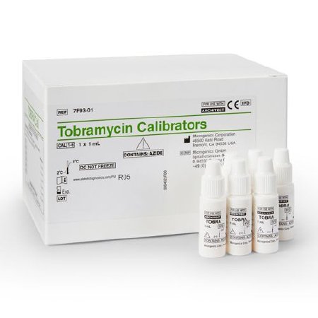 Picture of Calibrator Aero Multinight Tobramycin 6 X 1 mL For Architect C16000, Architect C4000, Architect C4100, Architect C8000, Architect CI16200, Architect CI8200 Analyzer07F9301