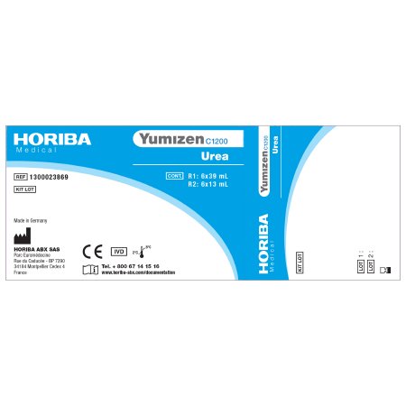 Picture of Reagent Yumizen C1200 Renal / General Chemistry Urea For use with Yumizen C1200 Clinical Chemistry Analyzer 6 X 380 Tests 6 X 39 mL1300023869