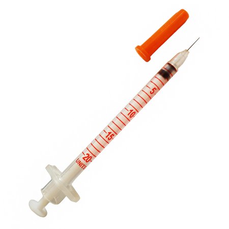 Picture of Neurotoxin Syringe with Needle UniTox® 0.5 mL 30 Gauge 5/16 Inch Attached Needle Without Safety1001