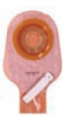 Picture of Colostomy Pouch Assura® One-Piece System 9-3/4 Inch Length 3/8 to 2-1/4 Inch Stoma Drainable Flat, Trim To Fit12620