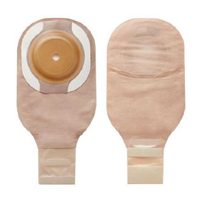 Picture of Filtered Ostomy Pouch Premier™ Flextend™ One-Piece System 12 Inch Length 1/2 to 1 Inch Stoma Drainable Soft Convex, Trim To Fit8674